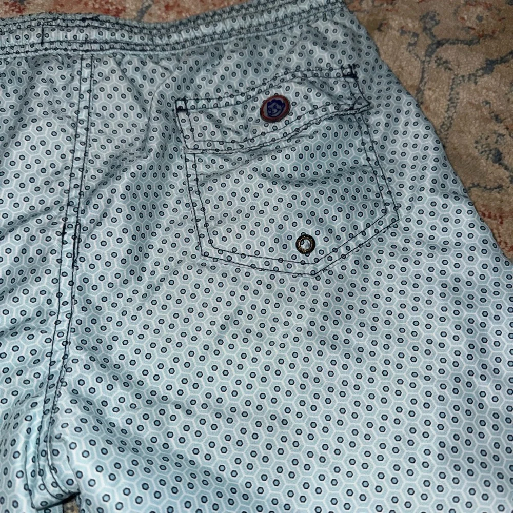 Mr.Swim Blue Swim Trunks Board Shorts,‎ size Small